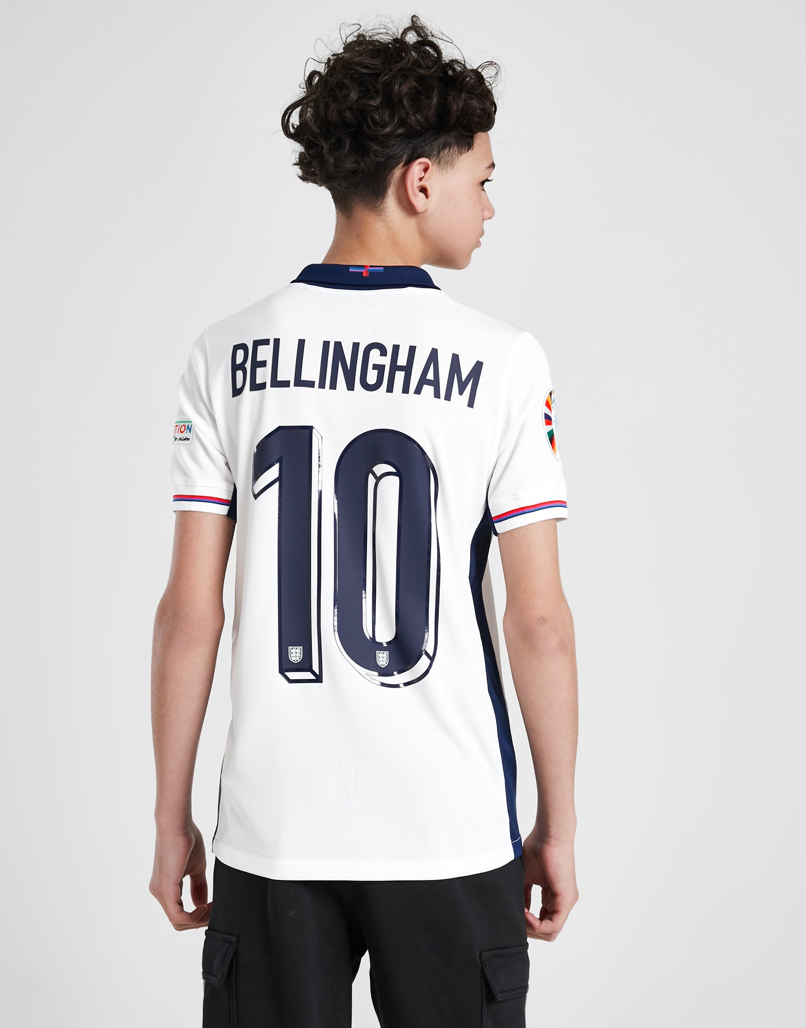 Nike Maillot Domicile Angleterre 2024 Bellingham #10 Junior