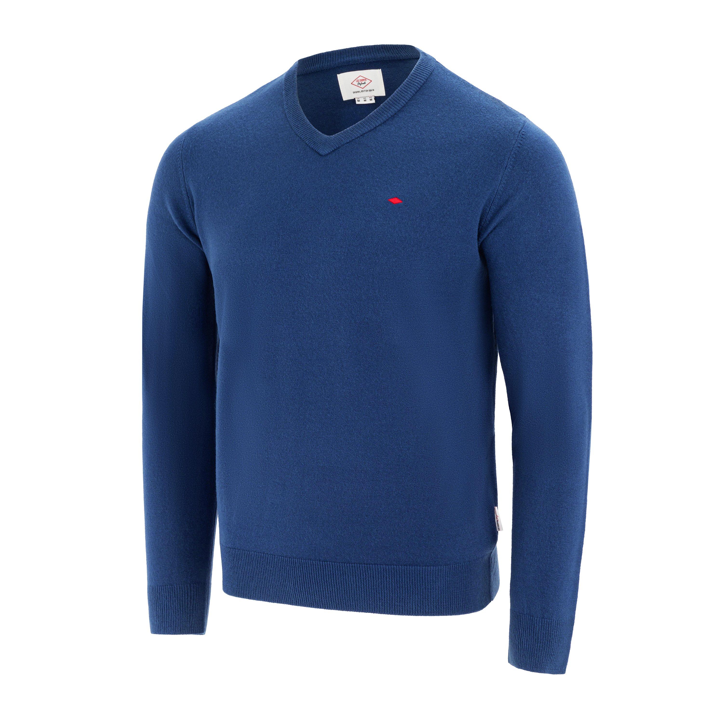 Lee Cooper Long sleeve V Neck Jumper