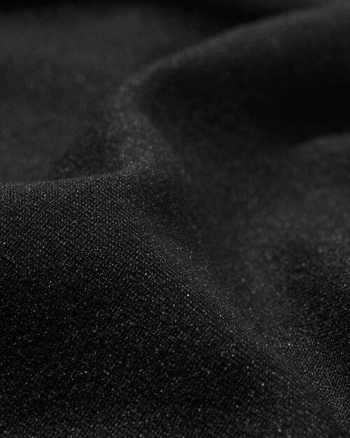 slip femme sans coutures noir