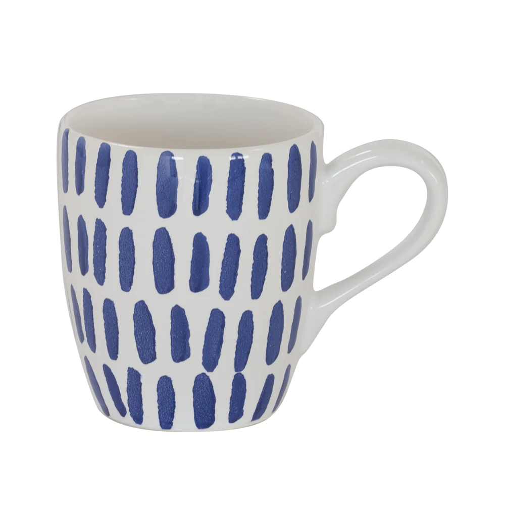Mug 33 cl Santiago bleu (lot de 6) Table passion