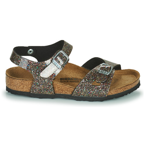 Birkenstock - RIO - Noir / Doré