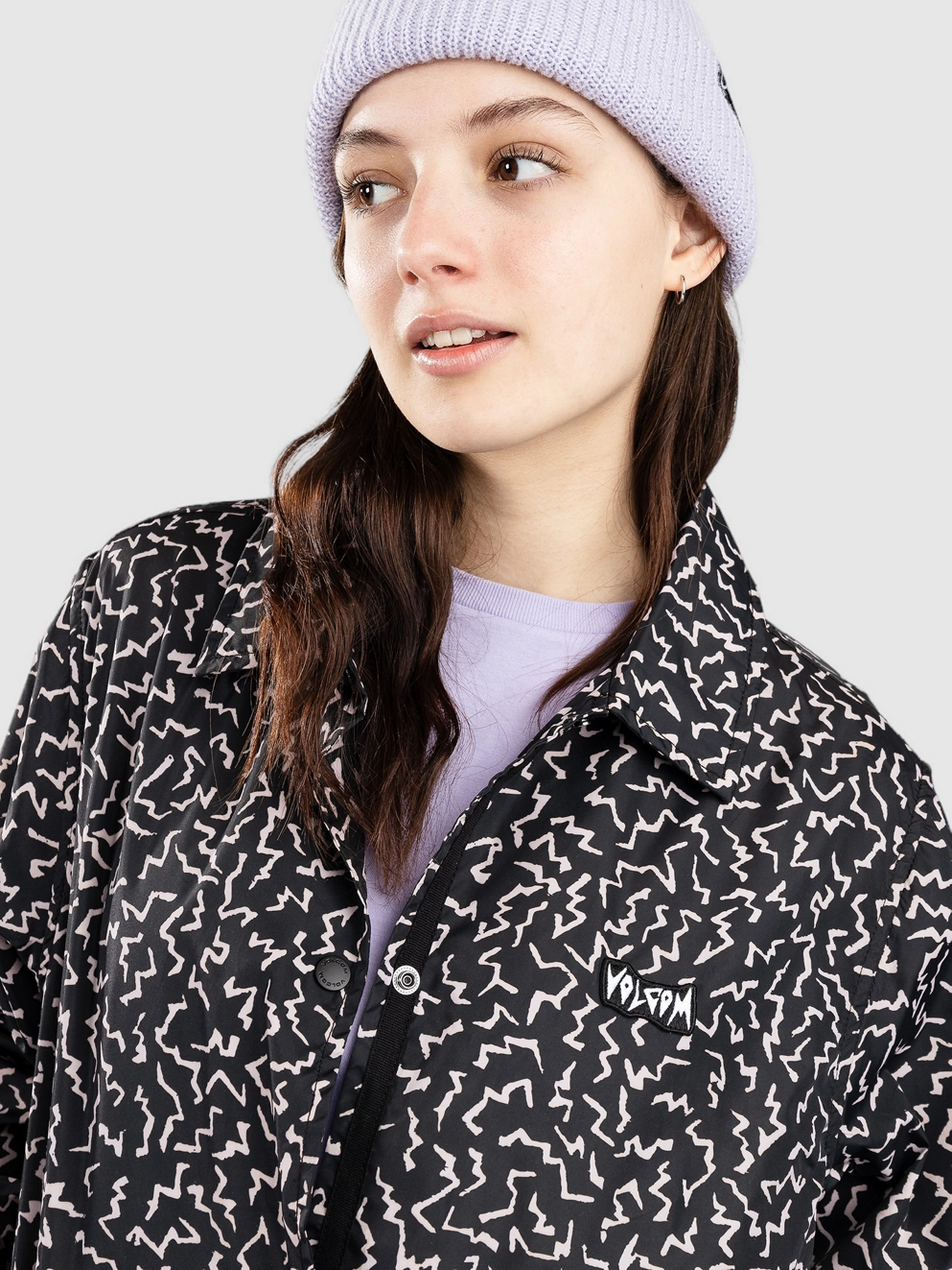Volcom Surfpunk Coach Jacket black