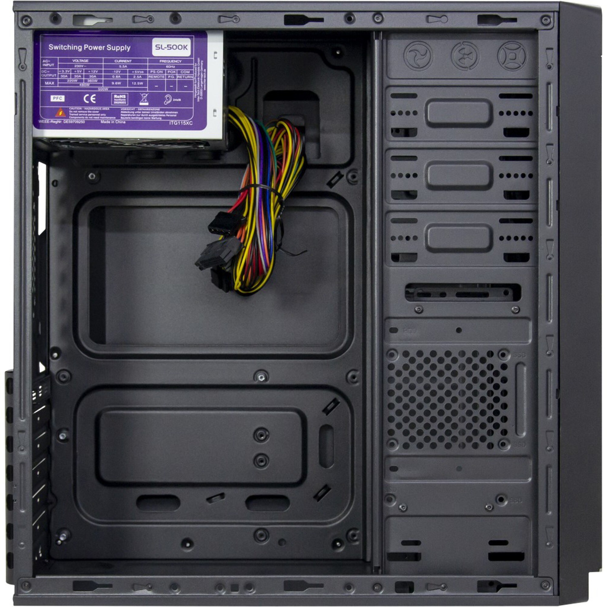 Inter-Tech Tower-Gehäuse IT-5916