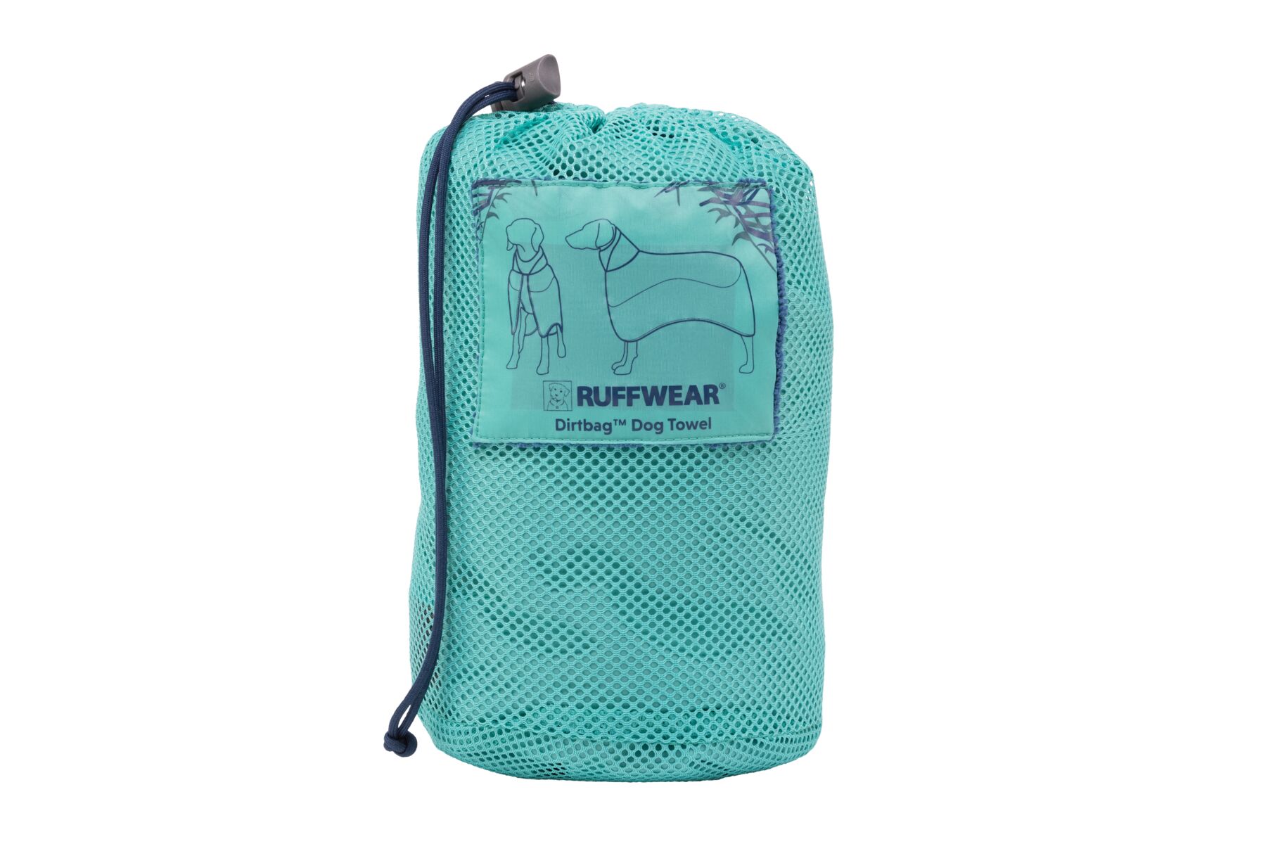 Veste absorbante serviette dirtbag™ avec boucles à déclenchement lateral. Couleur: aurora teal (sarcelle), taille: xs