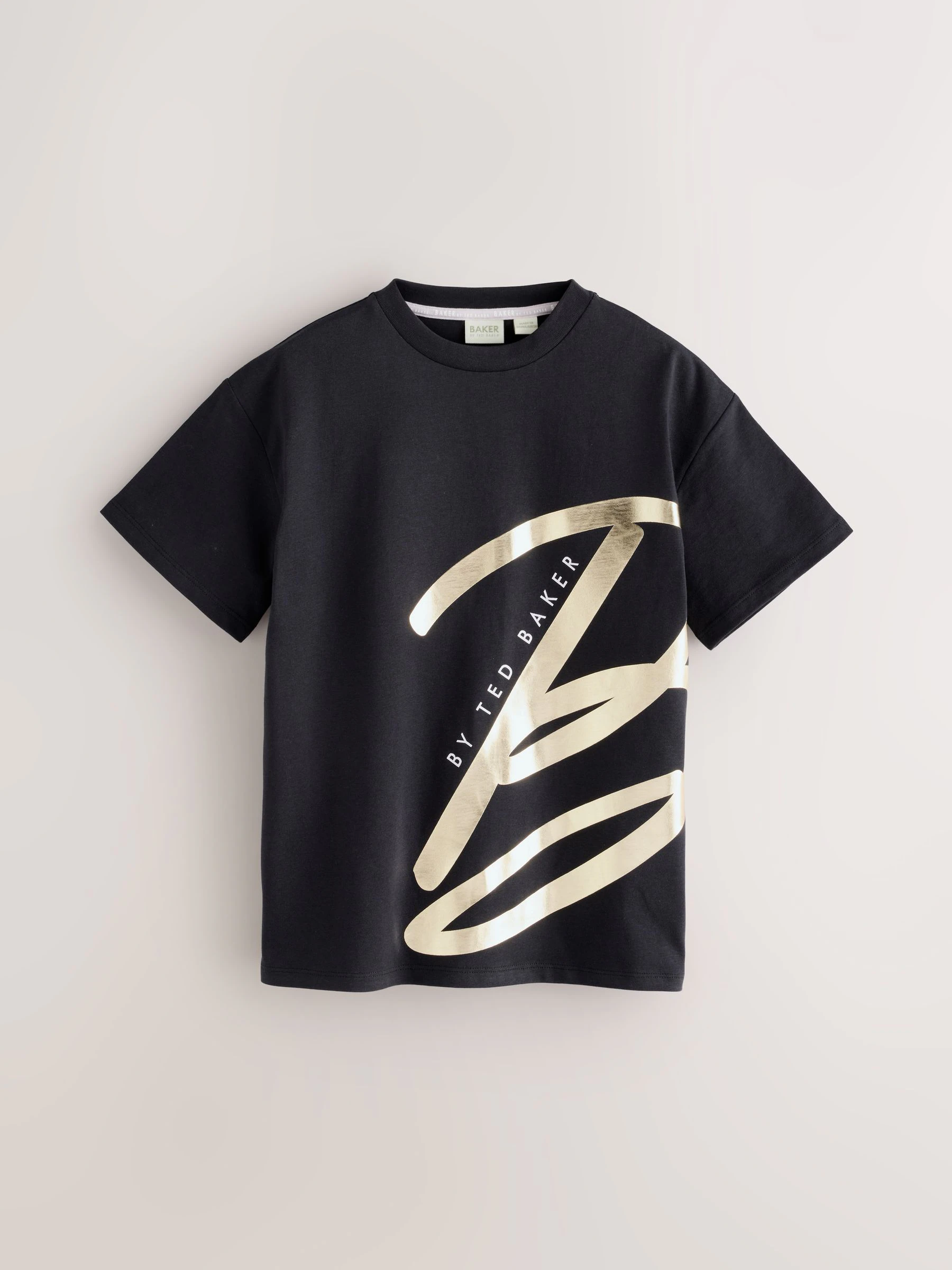 Zwart/lila - Baker by Ted Baker 3 Pack Oversized Graphic T-Shirts