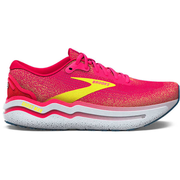 Chaussure running BROOKS W GHOST MAX 2 PINK/LEMONADE TONIC/PINK