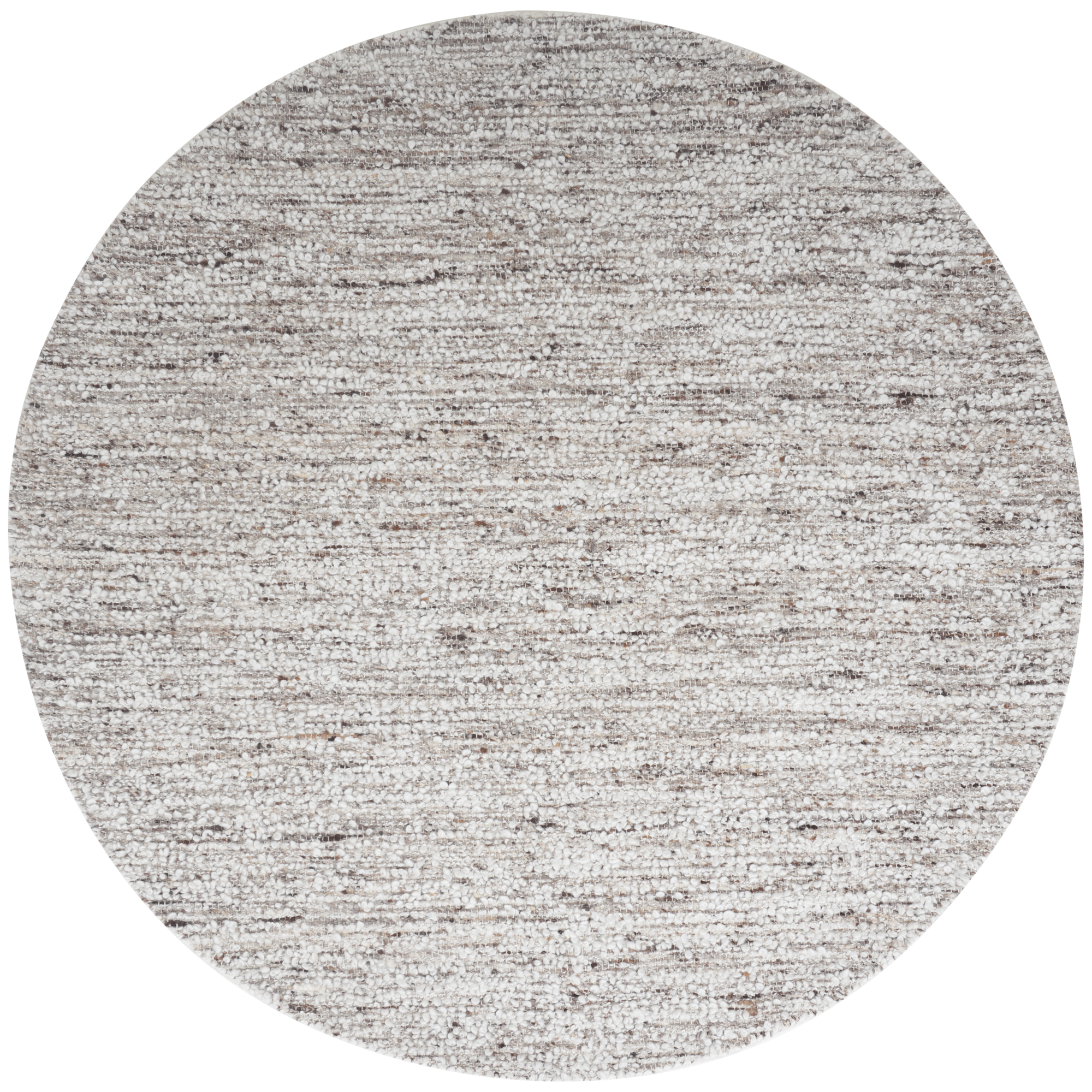 Vloerkleed Mica Naturel/Brown Rond ø200 cm