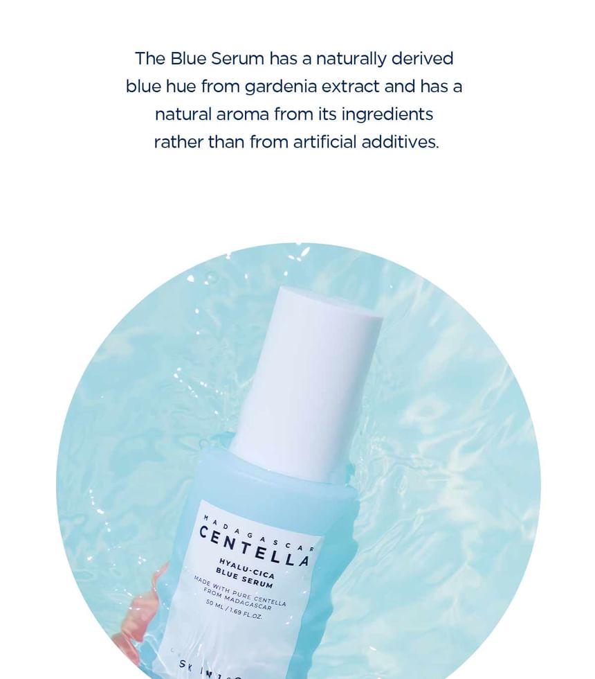 HUID 1004 - Madagascar Centella Hyalu-Cica Blauw Serum