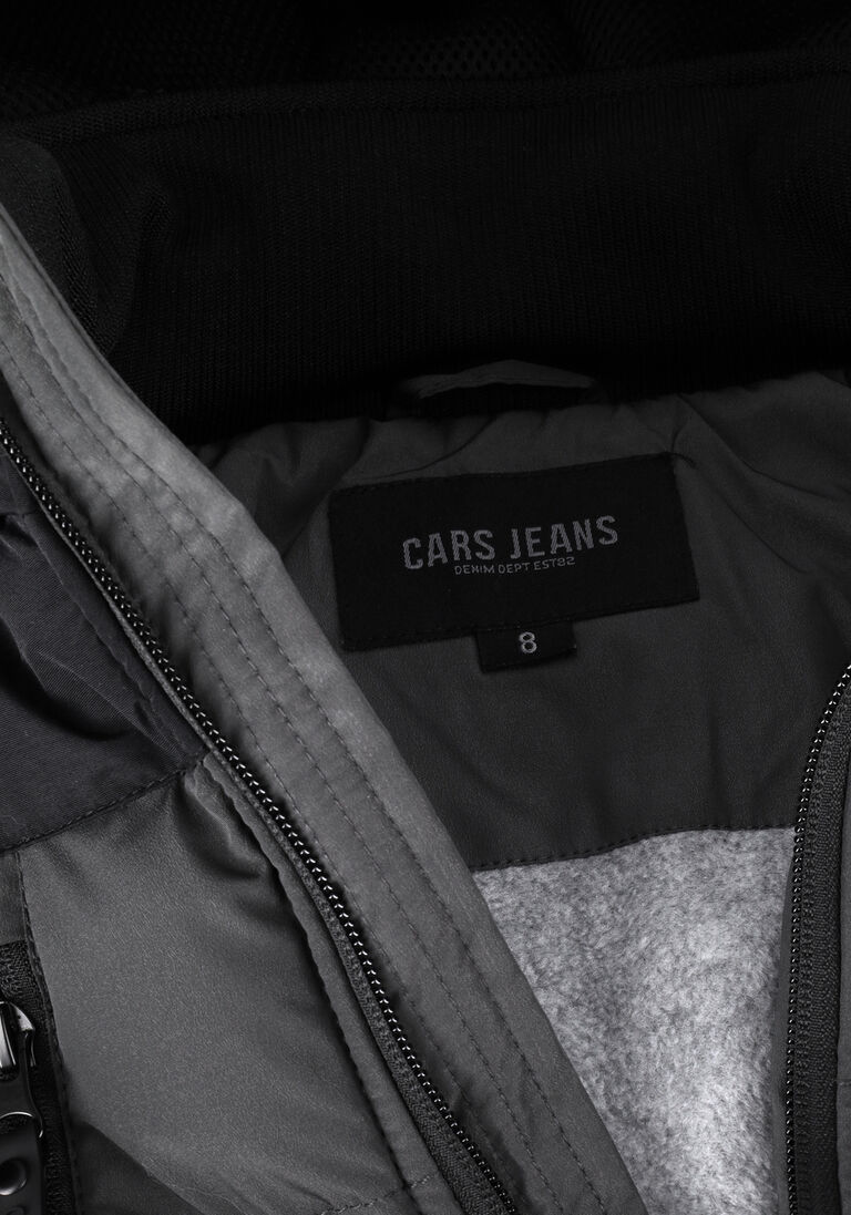 CARS JEANS grijze cars jeans gewatteerde jas kids brentham