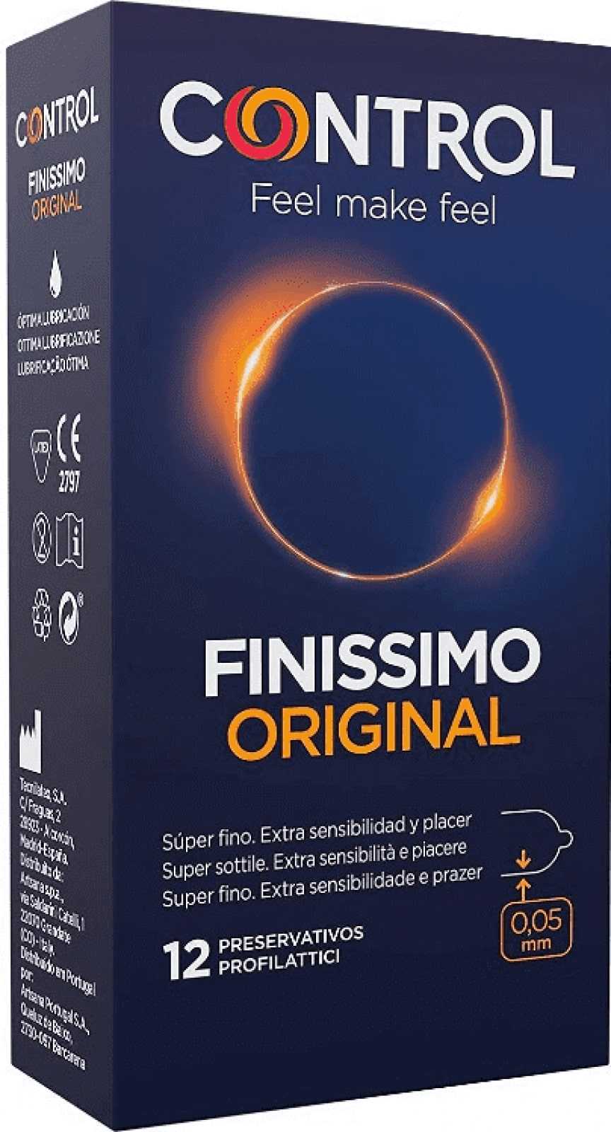Controle Controle Finíssimo Original 12 unidades