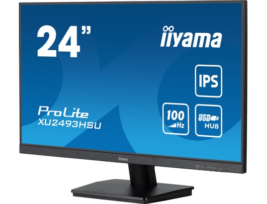 IIYAMA - Ecran 24 pouces Full HD 23.8 Noir Ultra mince 16:9 1ms - XU2493HSU-B7
