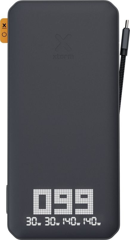 Xtorm Titan Ultra 200W Powerbank 27000mAh 4 x USB-C PD LED Zwart