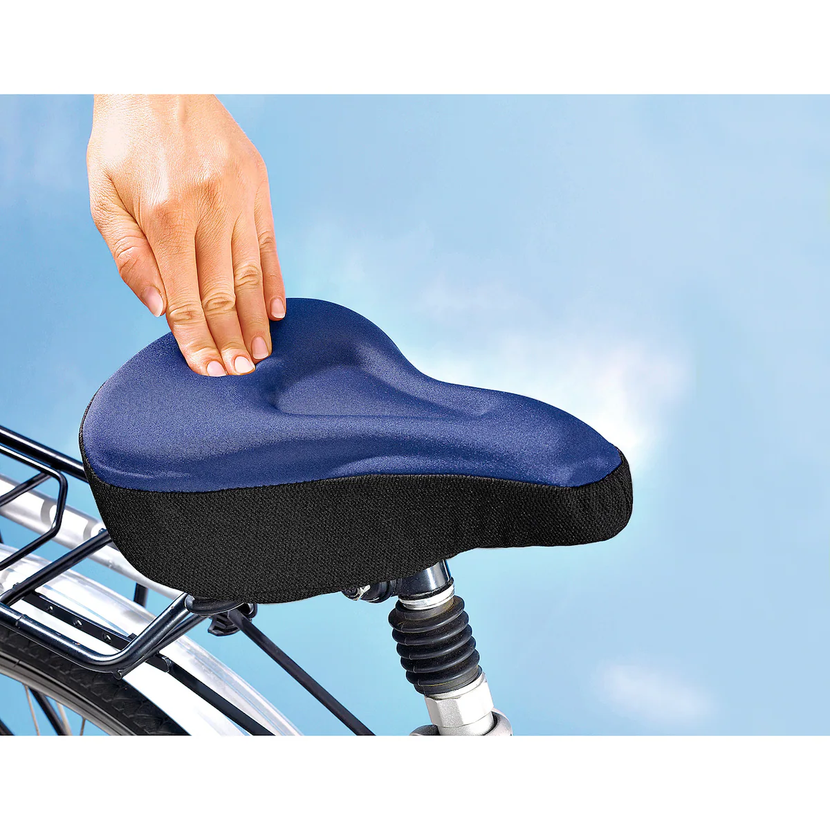 Fahrrad Sattelbezug Gel