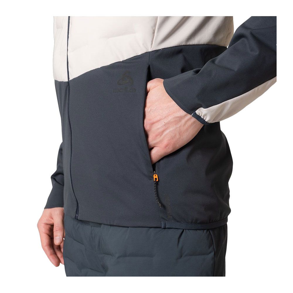 Odlo ZEROWEIGHT INSULATOR - Veste Homme silver cloud/india ink