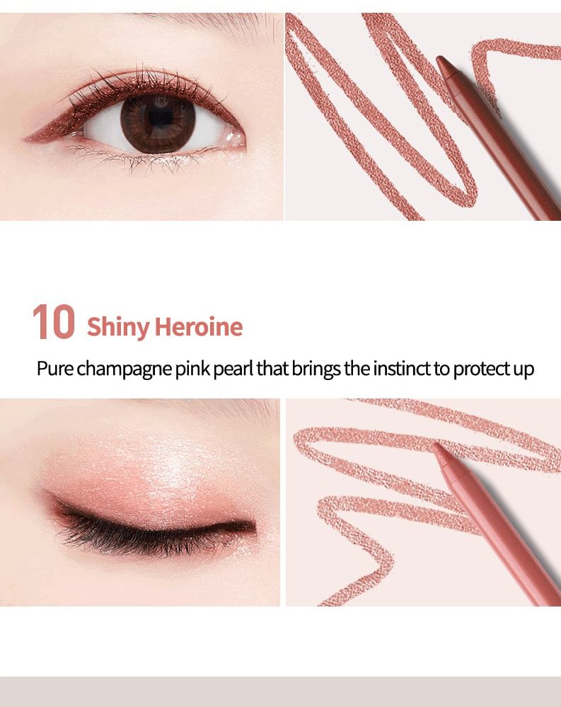 MACQUEEN - The Big Waterproof Pencil Gel Liner - 10 kleuren