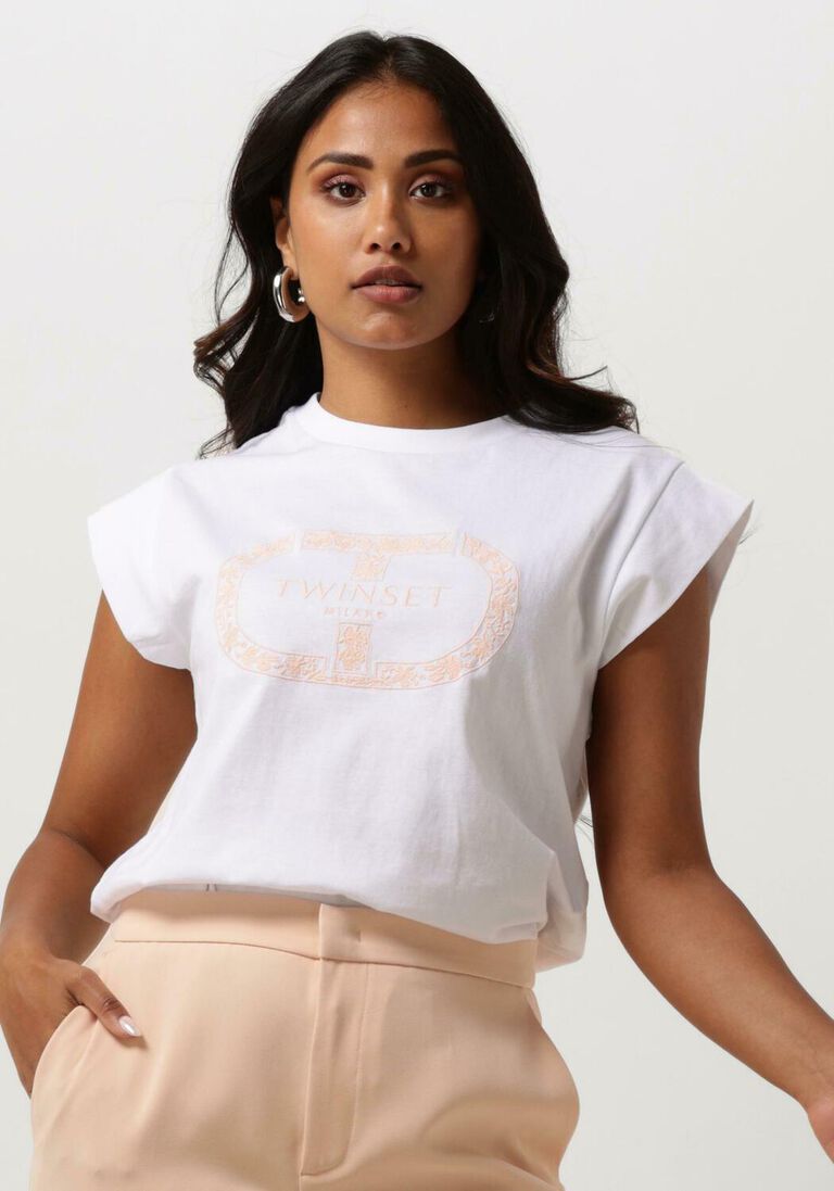 TWINSET MILANO witte twinset milano top 241tp2213