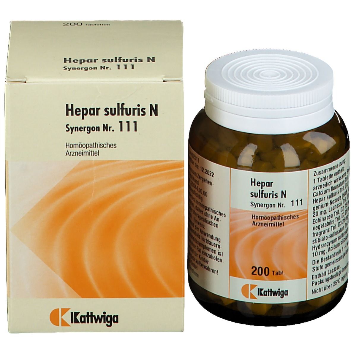 Synergon 111 Hepar sulf. N Tabl.