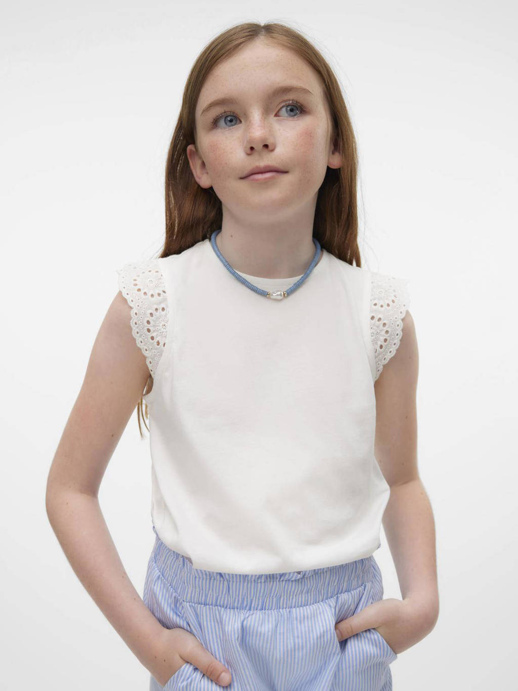 VERO MODA GIRL top VMEMILY wit