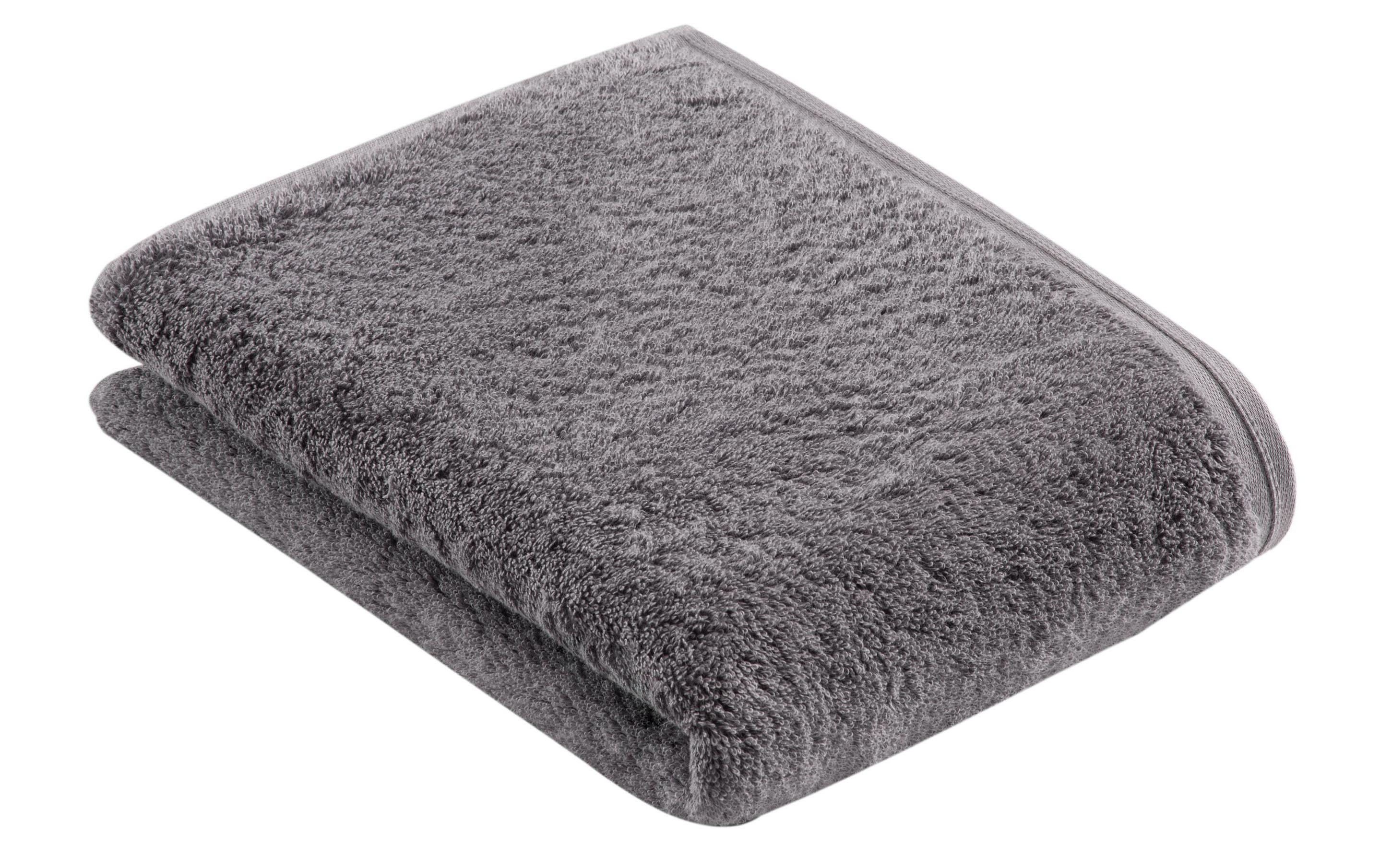 Duschtuch Vegan Life 67 x 140 cm, DunkelgrauVeganes Duschtuch