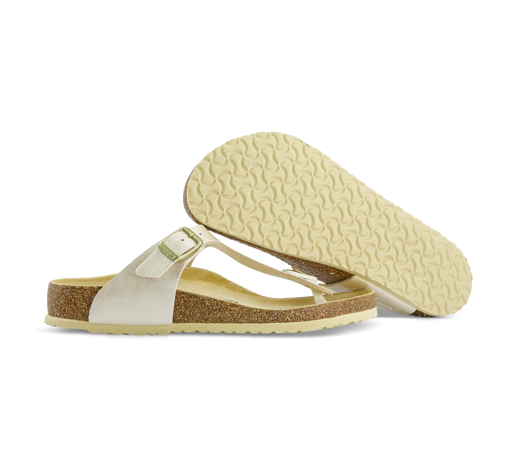 Birkenstock Gizeh Kids BS Birko-Flor gold