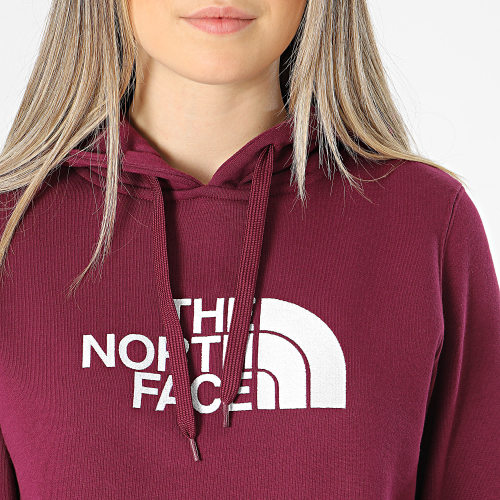 Sweat Capuche Femme Drew Peak Bordeaux