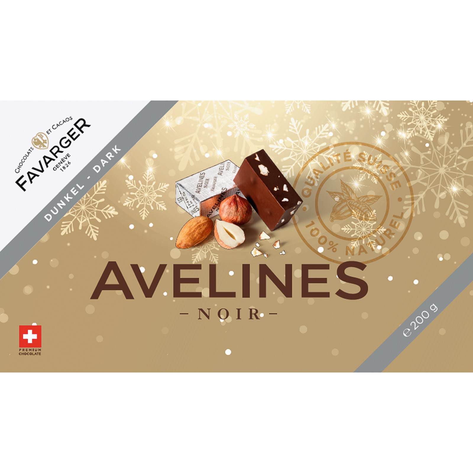 Avelines Noir 200 g