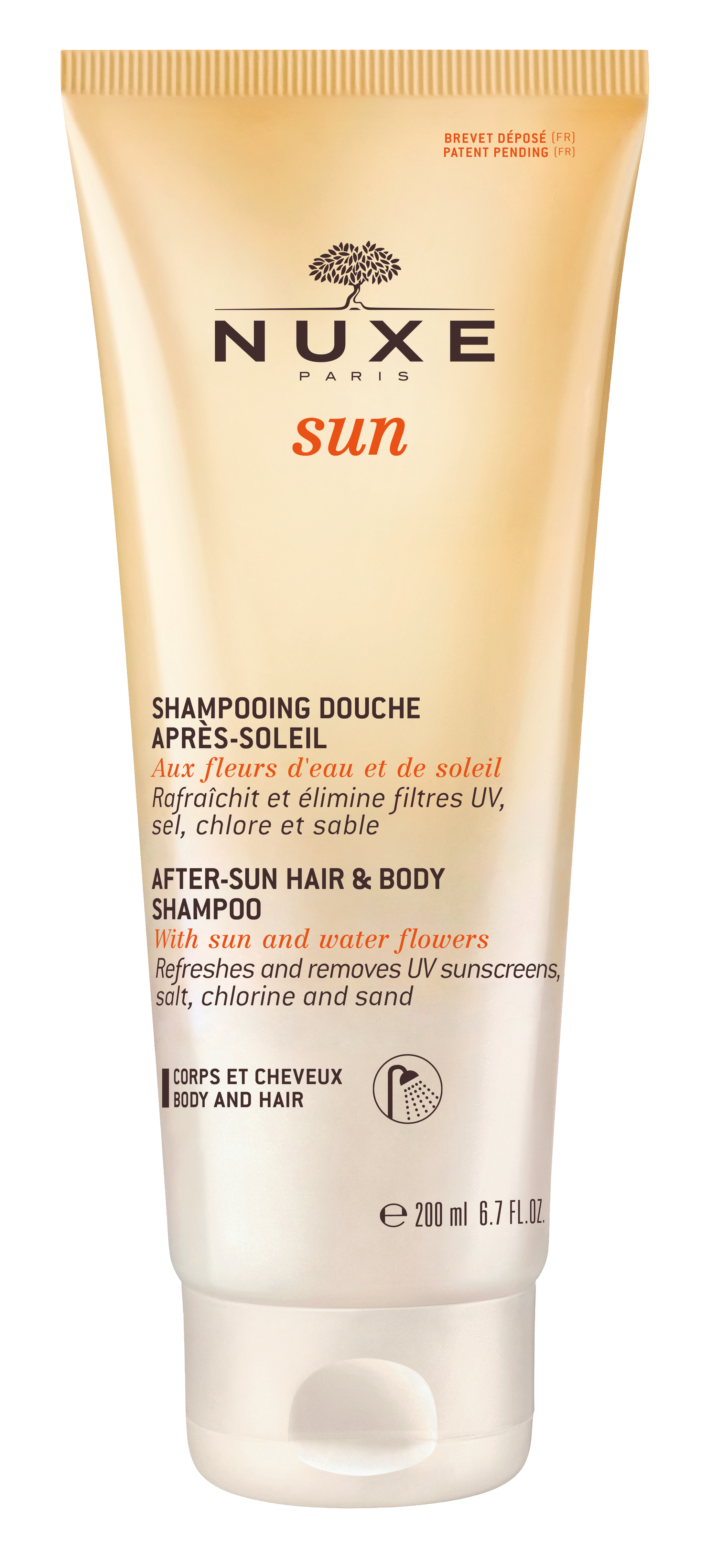 NUXE Sun Shampooing Douche Après Soleil 200 ml