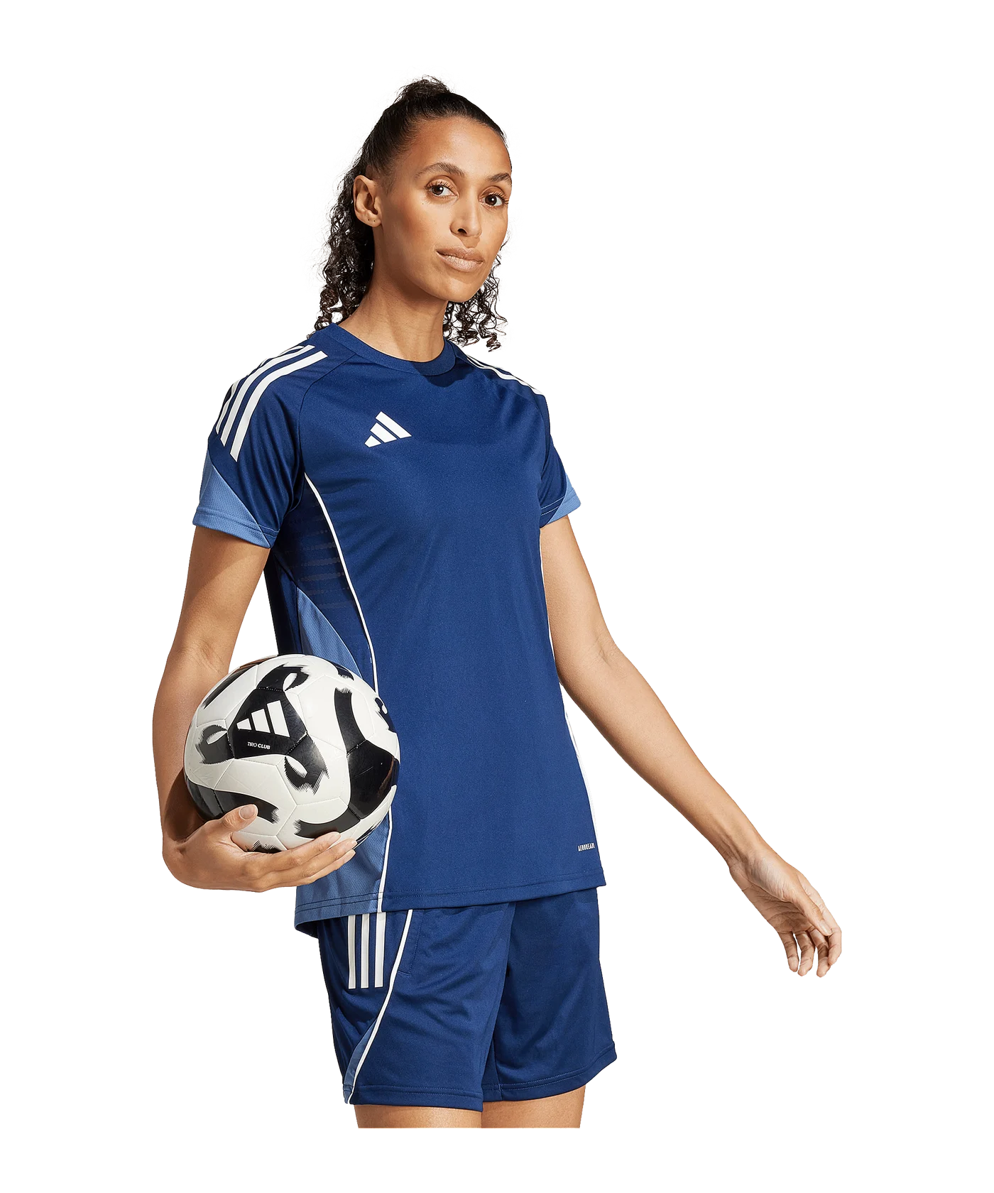 adidas Tiro 25 Competition Trainingsshirt Damen Blau