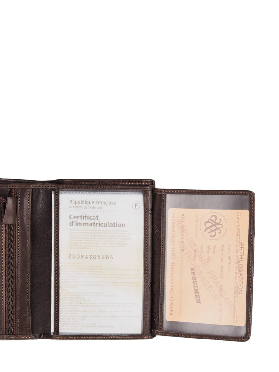 Portefeuille Arthur cuir ARTHUR & ASTON