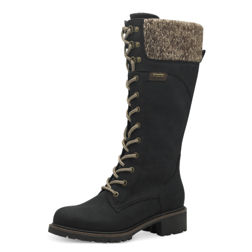 Tamaris Langskaftede Støvler, Black, 40