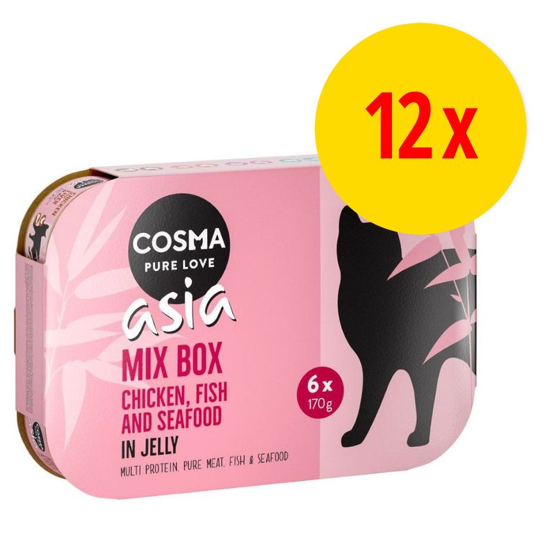 Lot Cosma Thai/Asia 12 x 170 g
