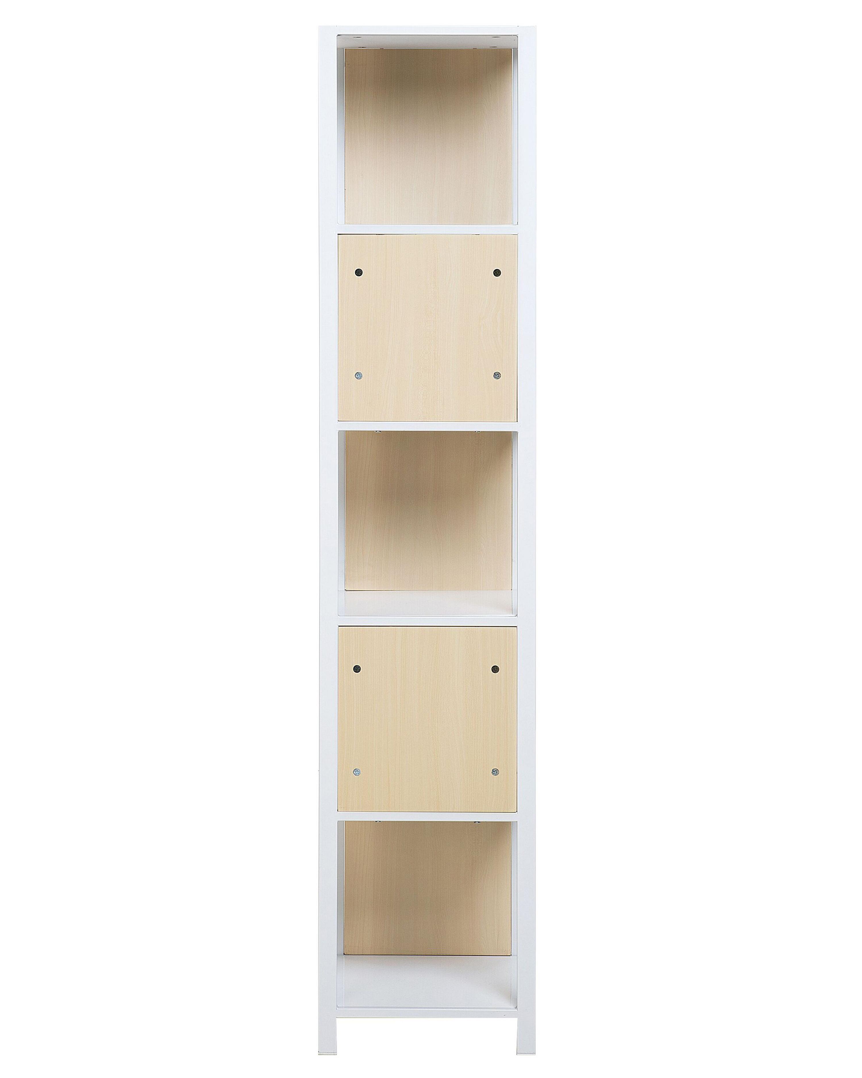 Opbergkast met 5 planken BOGOTA 165 cm Wit