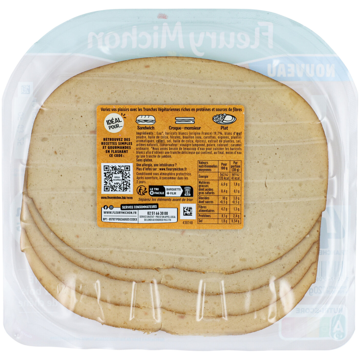 Fleury Michon Haricots Blancs -
