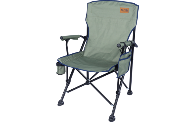 Tambu Nadira Camping Faltstuhl aus recyceltem Polyester bis 120 kg