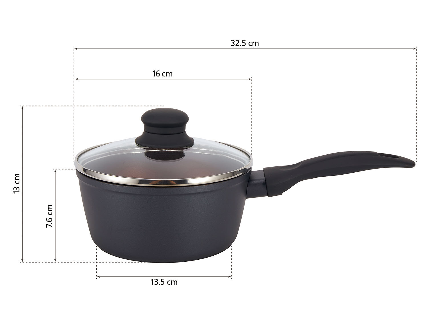 Pfannen-Set 8-teilig, aus hochwertigem Alu-Guss