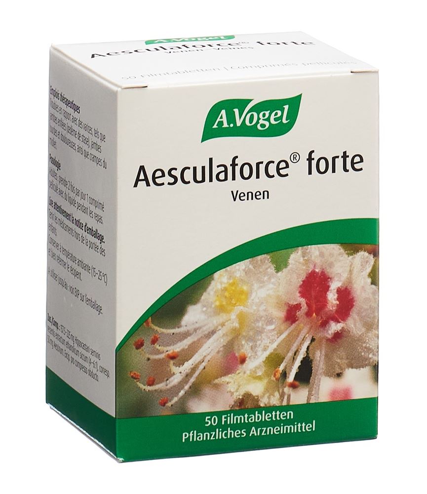 VOGEL Aesculaforce forte Venen Filmtabl Glas 50 Stk