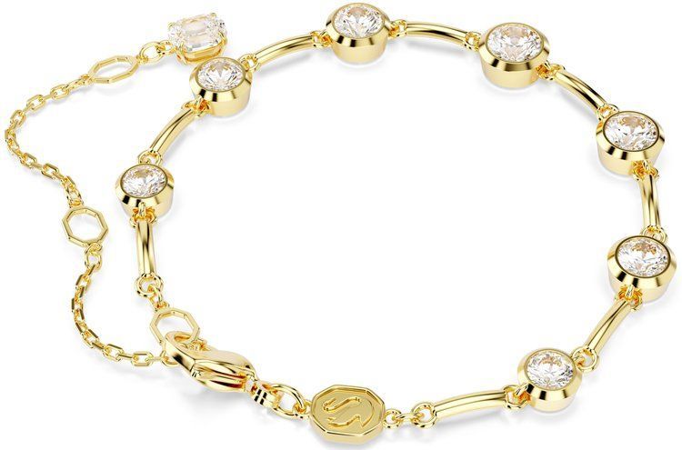 Imber - Armband - Goudkleurig - Swarovski Zirconia