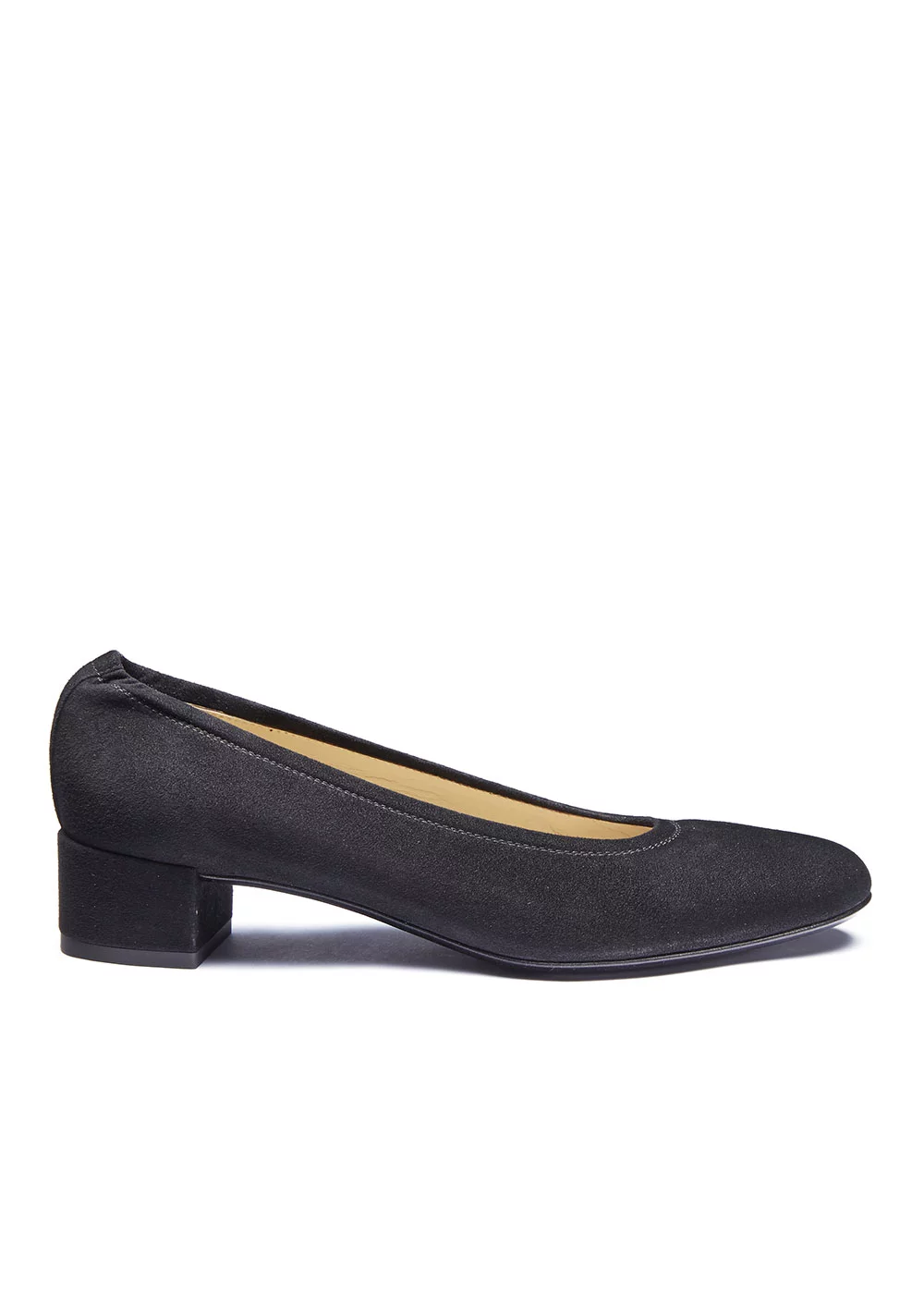 BALLERINE VARSOVIE VELOURS NOIR