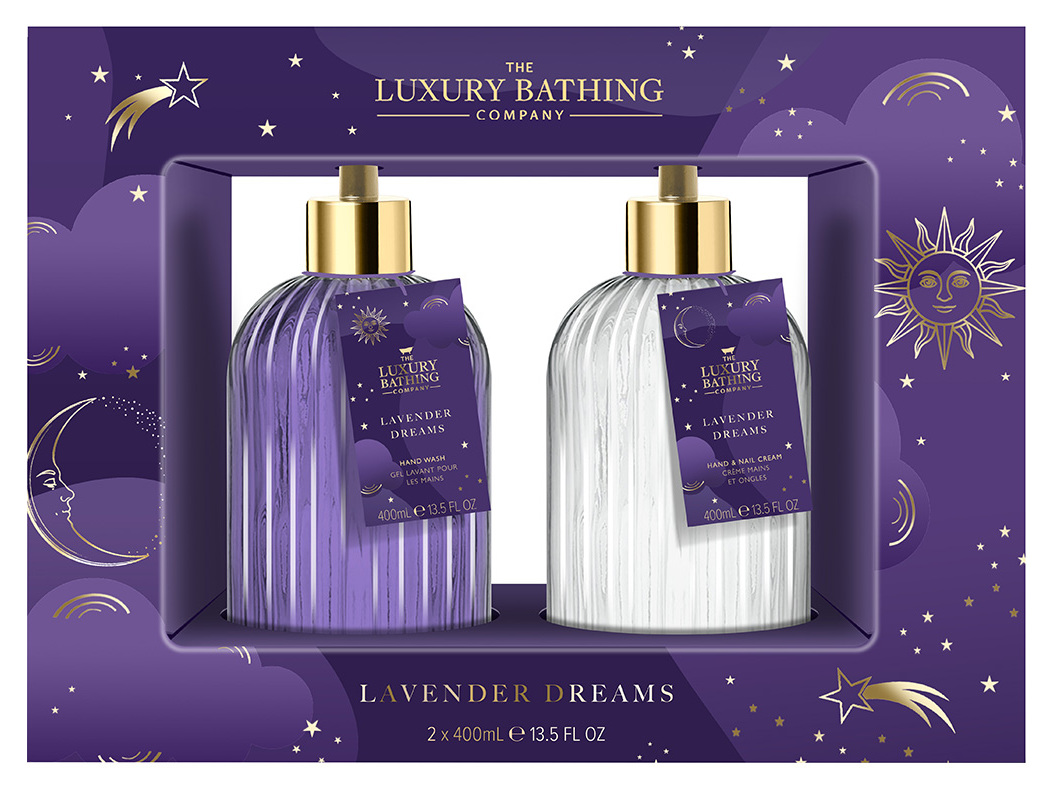 CONJUNTO THE LUXURY BATHING HEAVENLY HANDS 2X400ML