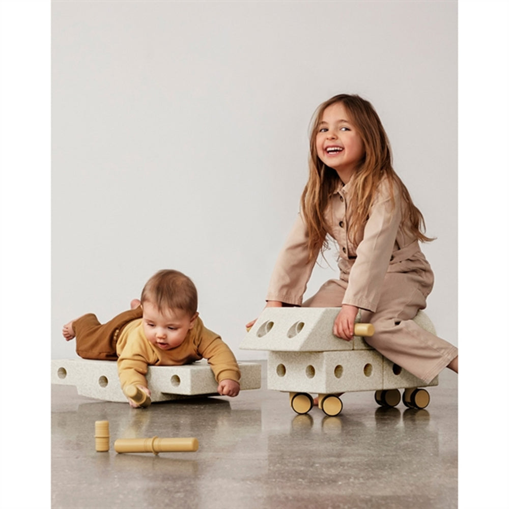 Køb MODU Explorer set Sand Grey/Honey Yellow