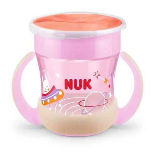 Mini Magic Cup - 360 Poignées - Nuit Rose 6m + - NUK