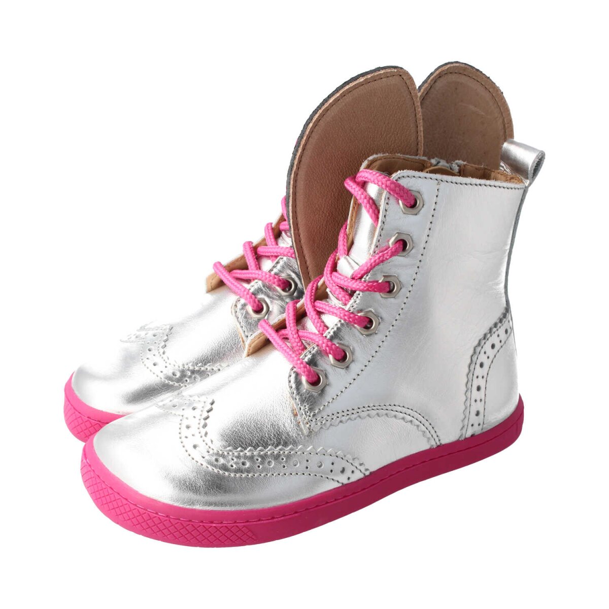 WL4210-3 silver LET`S ROCK nappa leather laces Weite/W