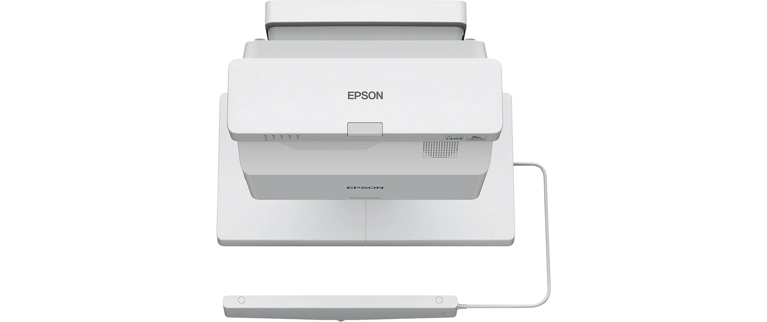Ultrakurzdistanzprojektor EB-760Wi<br>Interaktiver Ultrakurzdistanz-Laserprojektor mit 4100 Lumen