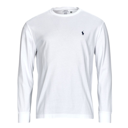 Polo Ralph Lauren - TSHIRT MANCHES LONGUES EN COTON Blanco