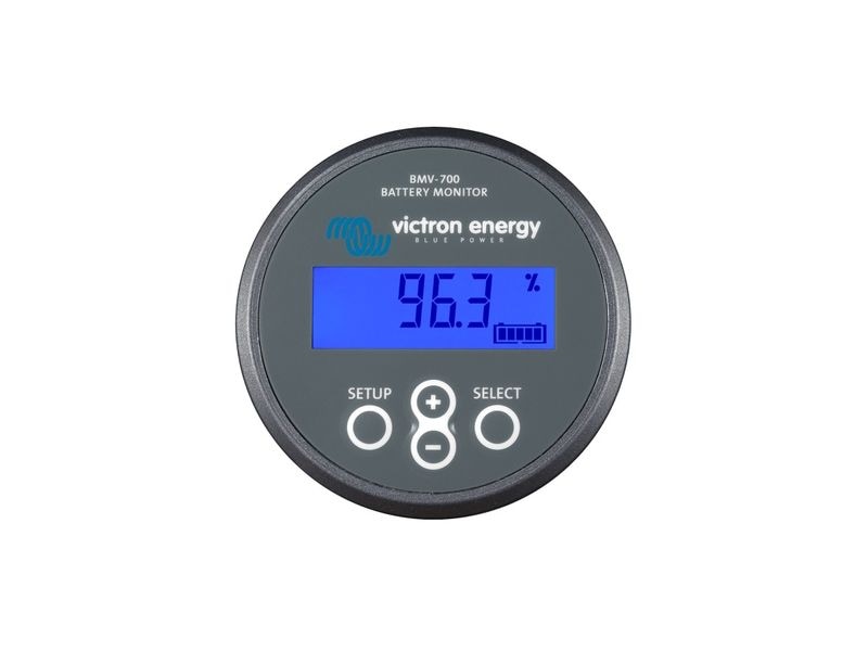 Victron Batterie-Management-System BMV700 9-90 V DC Batterie-Monitor für Amperestunden und zur Ermittlung und Anzeige des Batterieladezustandes