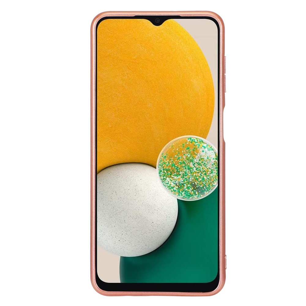 Samsung Galaxy A54 5G Hybrid Hardcase Schutzhülle im Glitzer Design - Roségold