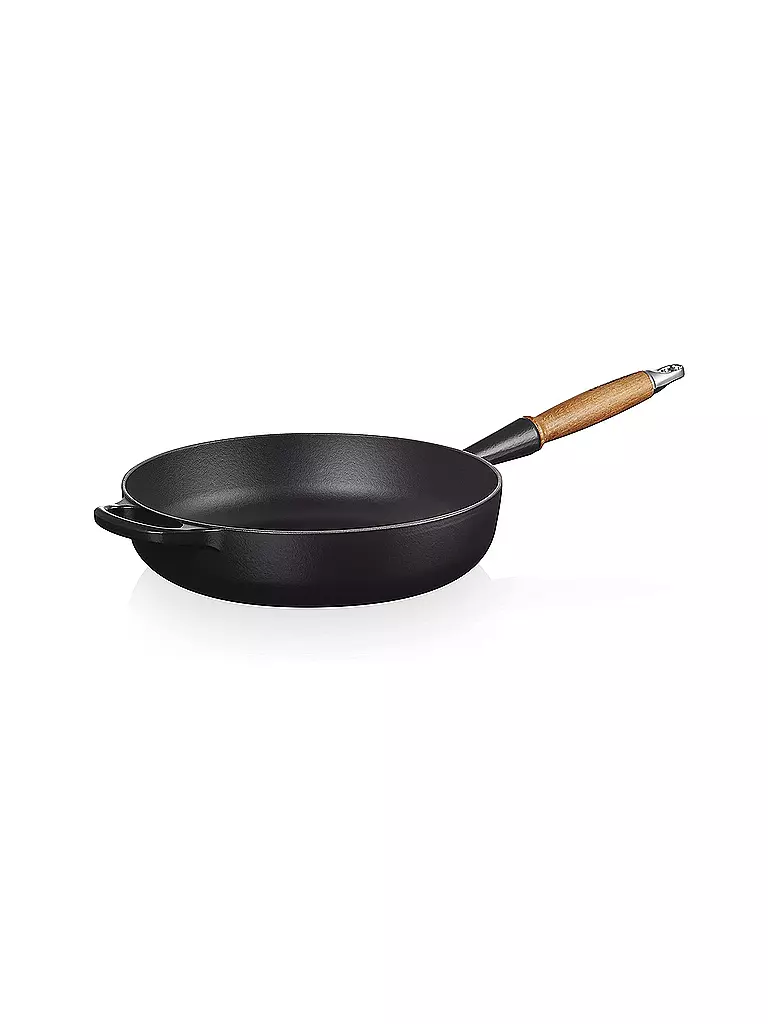 LE CREUSET Sautepfanne Signature 28cm Schwarz schwarz