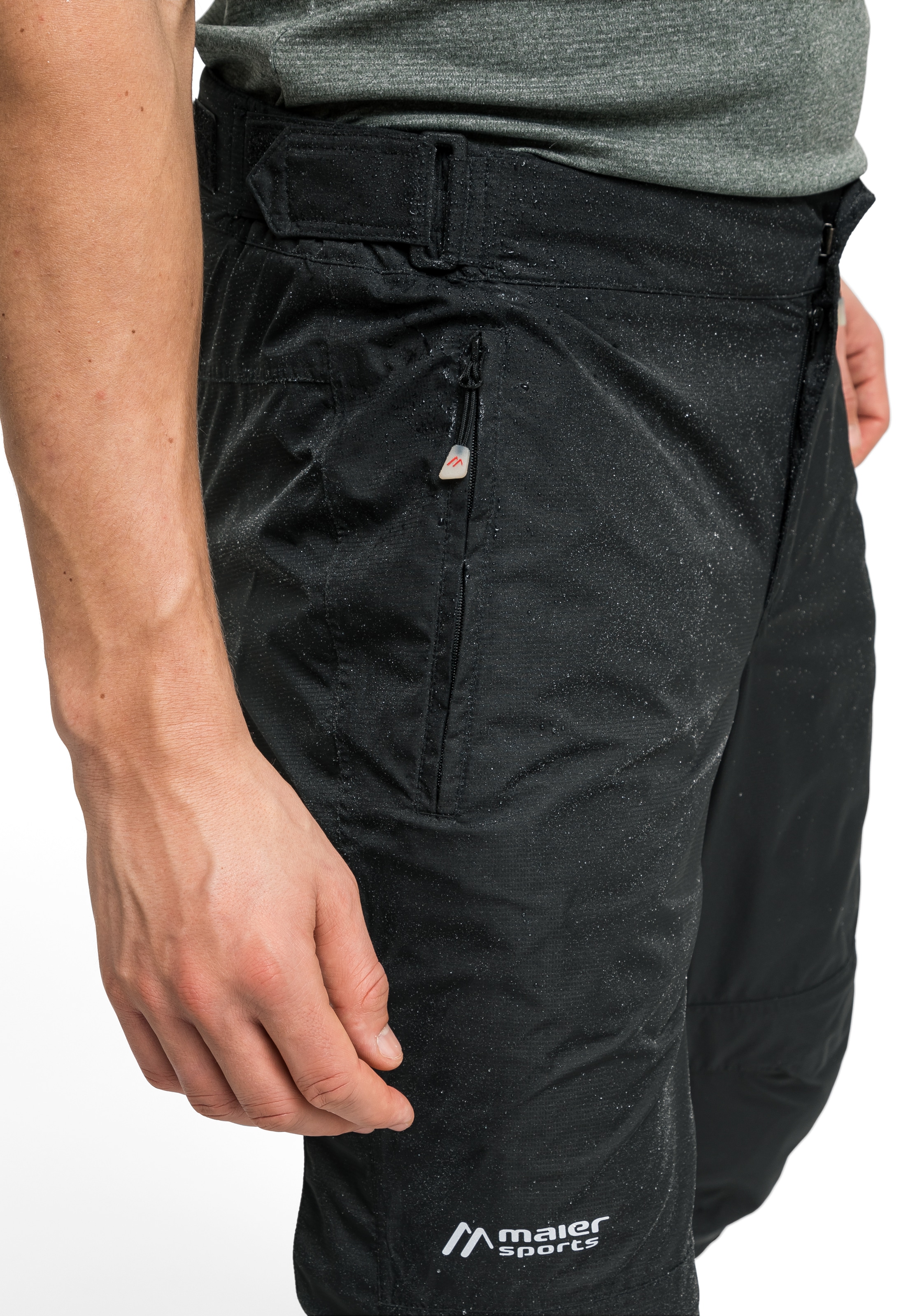Maier Sports Regenhose »Raindrop M«  Herren Outdoorhose, wasserdicht winddicht, auch als Überhose nutzbar