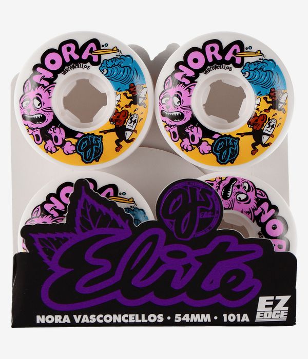OJ Vasconcellos Surfs Up 2 Elite Ez Edge Rollen (multi) 54mm 101A 4er Pack