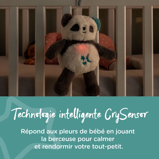 Peluche lumineuse et sonore Deluxe Grofriend   Pippo le Panda        de               Tommee Tippee